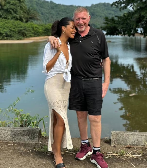 Desde que se conocieron, Boris y Lilian no se separaron (Foto: @borisbeckerofficial)