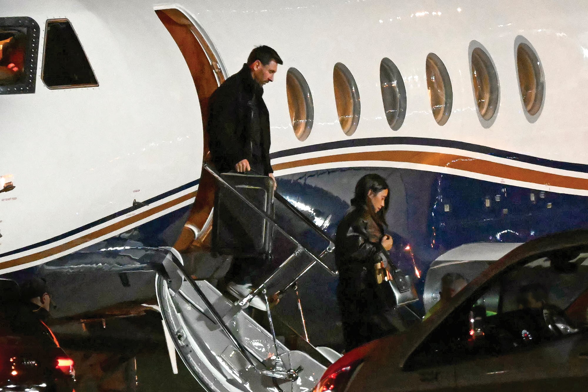 Messi había llegado al país el sábado