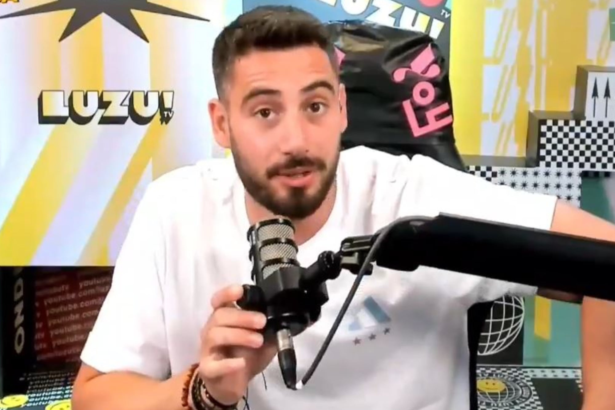 Una periodista ingresó sin autorización a la casa del equipo de LUZU en Miami y Nico Occhiato estalló de furia