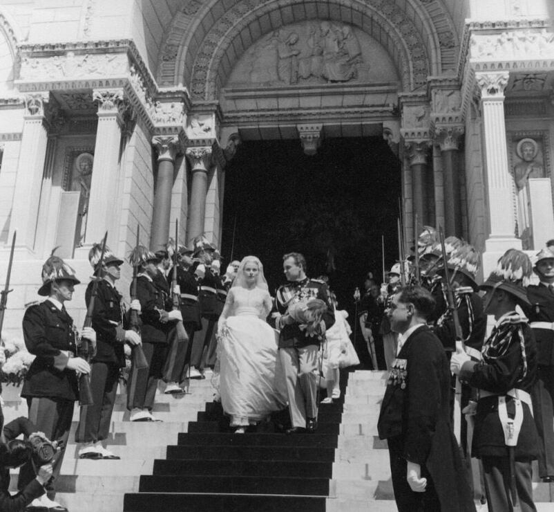 La princesa Grace y el príncipe Rainiero III tuvieron la “boda del siglo” (Foto: Instagram @siempregracekelly)