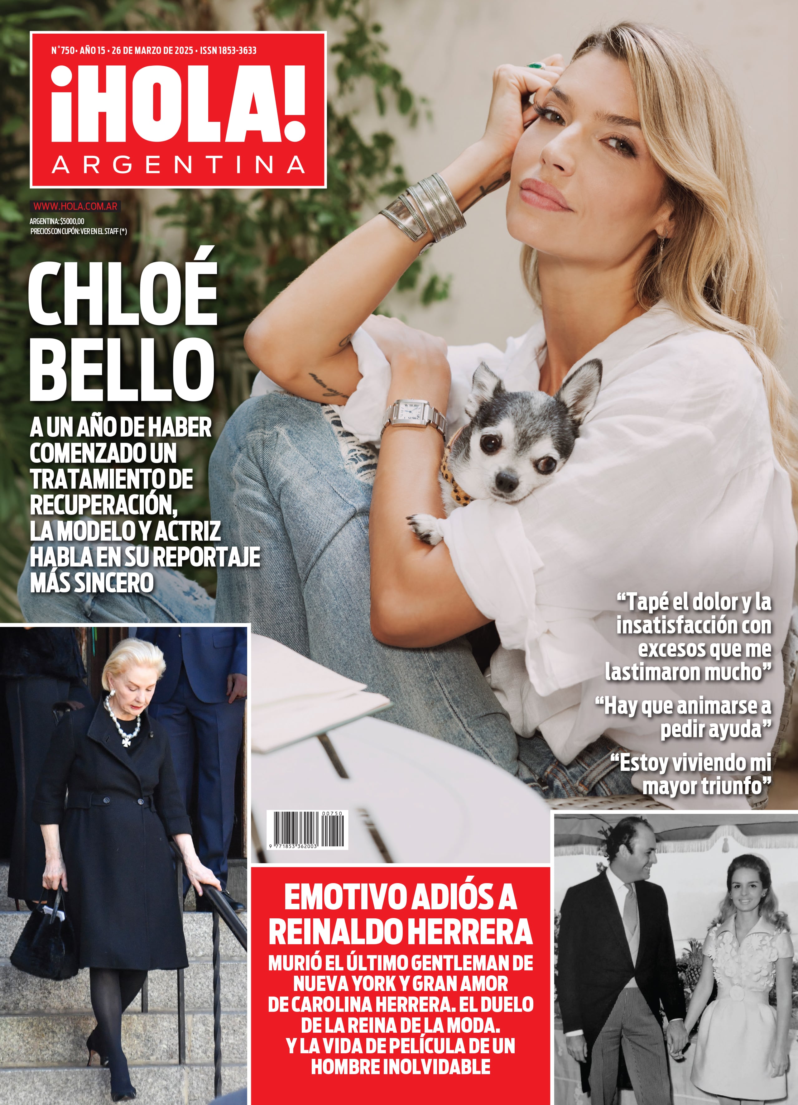 La tapa de la revista ¡Hola! de esta semana.