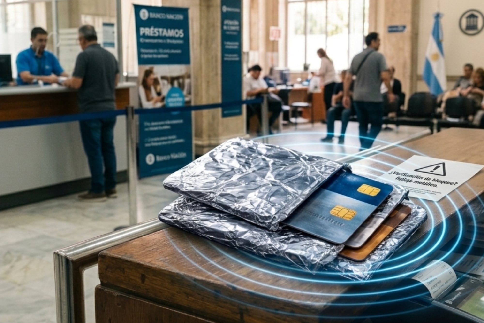 Especialistas Recomiendan Envolver Tarjetas en Papel Aluminio Contra el Fraude