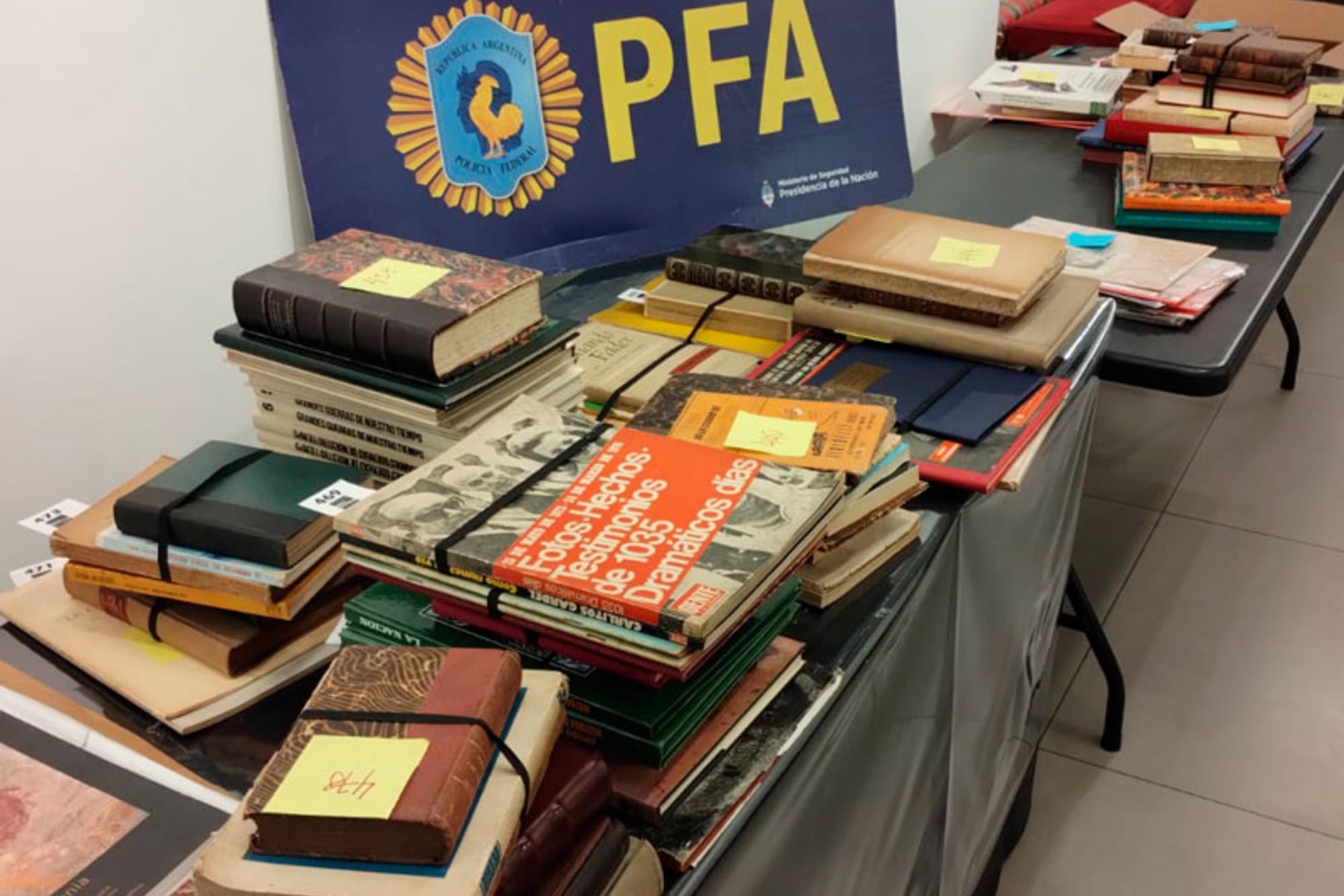Estaban valuados en US$100.000: la Policía Federal recuperó más de 200 documentos históricos vinculados San Martín, Rosas y otras figuras históricas