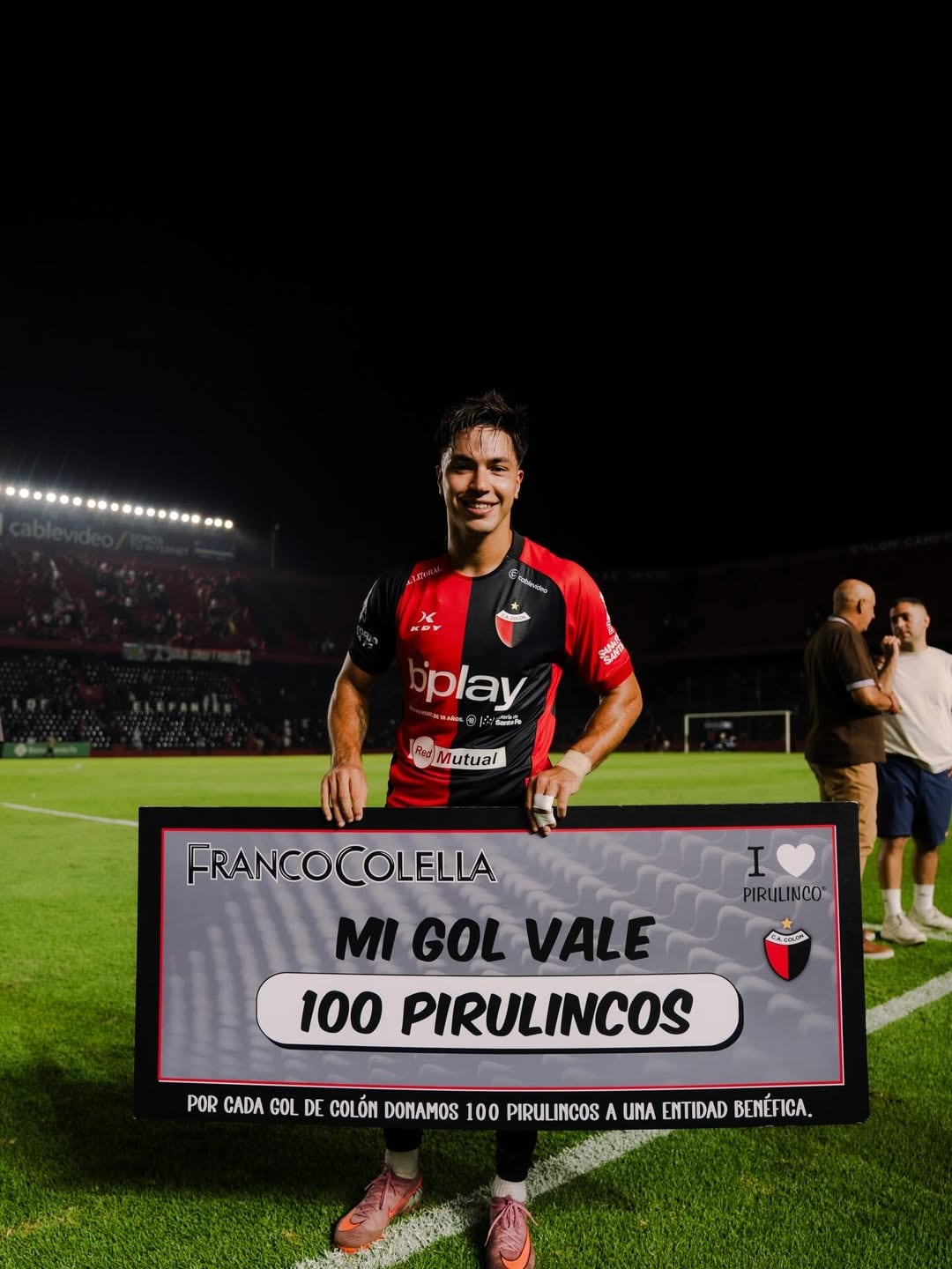 Ignacio Lago tiene 23 años y es una de las figuras clave de Colón