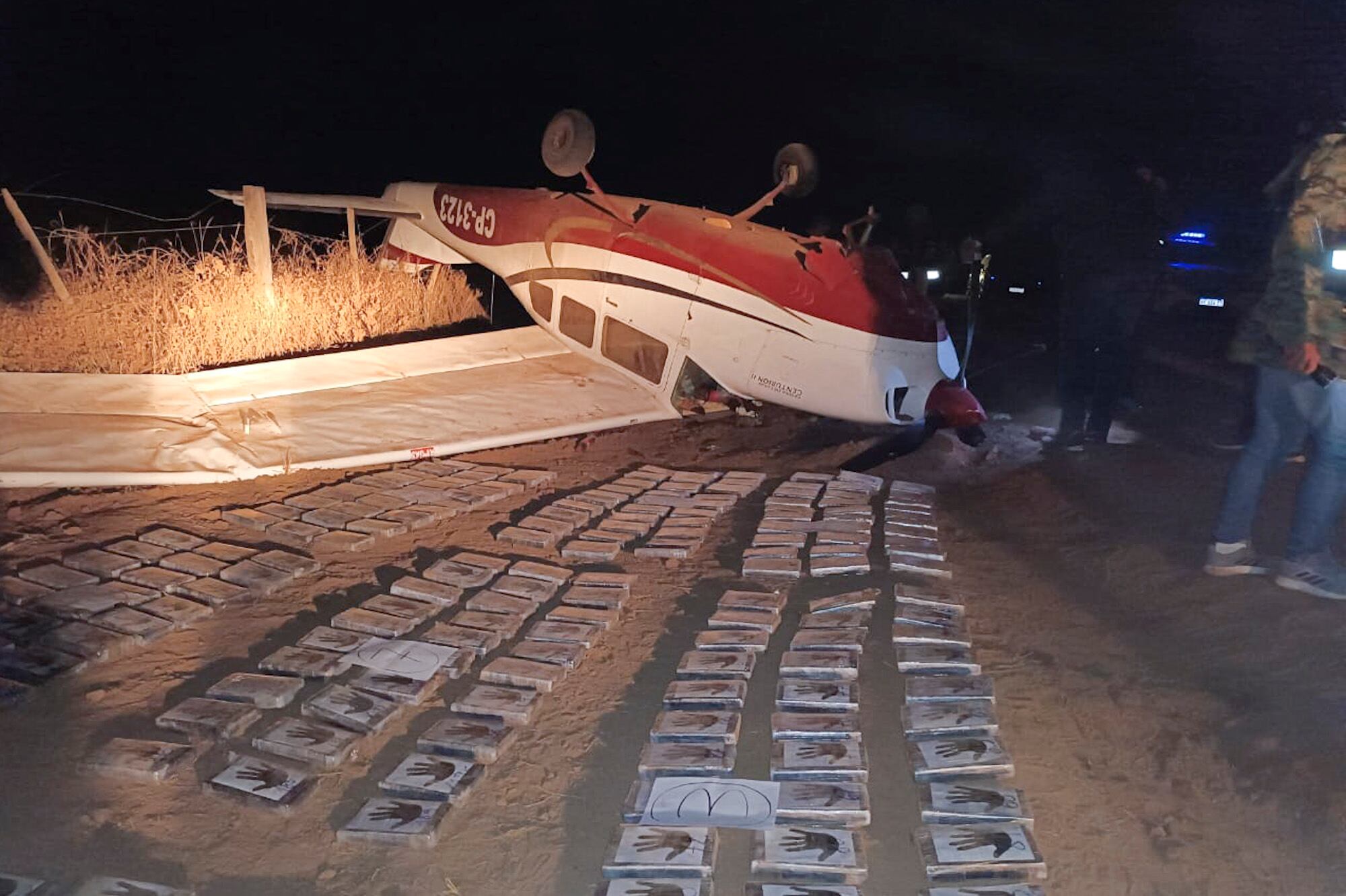 Sospechan que Marset estuvo detrás de la avioneta narco que se estrelló en Chaco con un cargamento de 324 kilos de cocaína