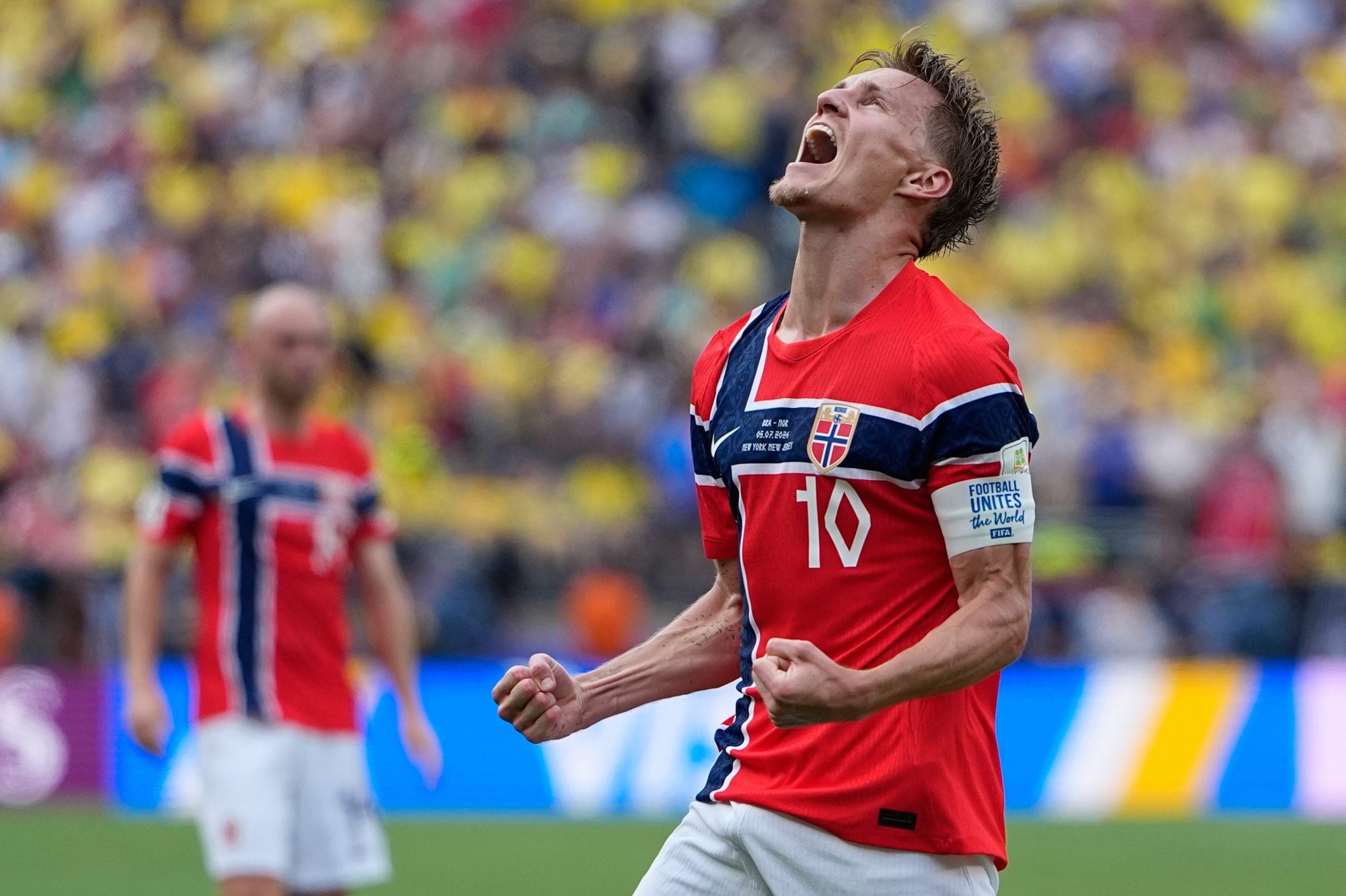 El pitazo final confirmó una eliminación histórica para el pentacampeón del mundo y una clasificación inédita para Noruega