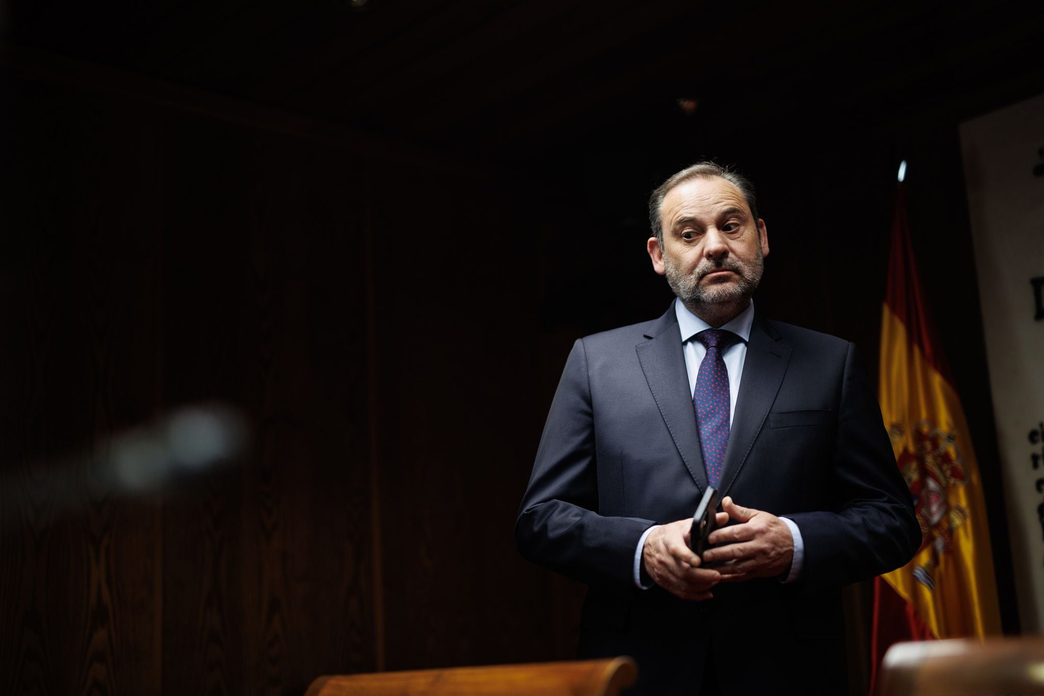 El exministro de Transportes, José Luis Ábalos, otra controvertida figura en el entorno de Pedro Sánchez