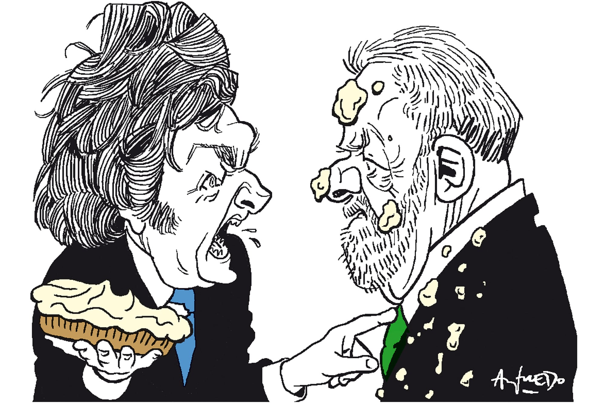 Javier Milei y Lula da Silva