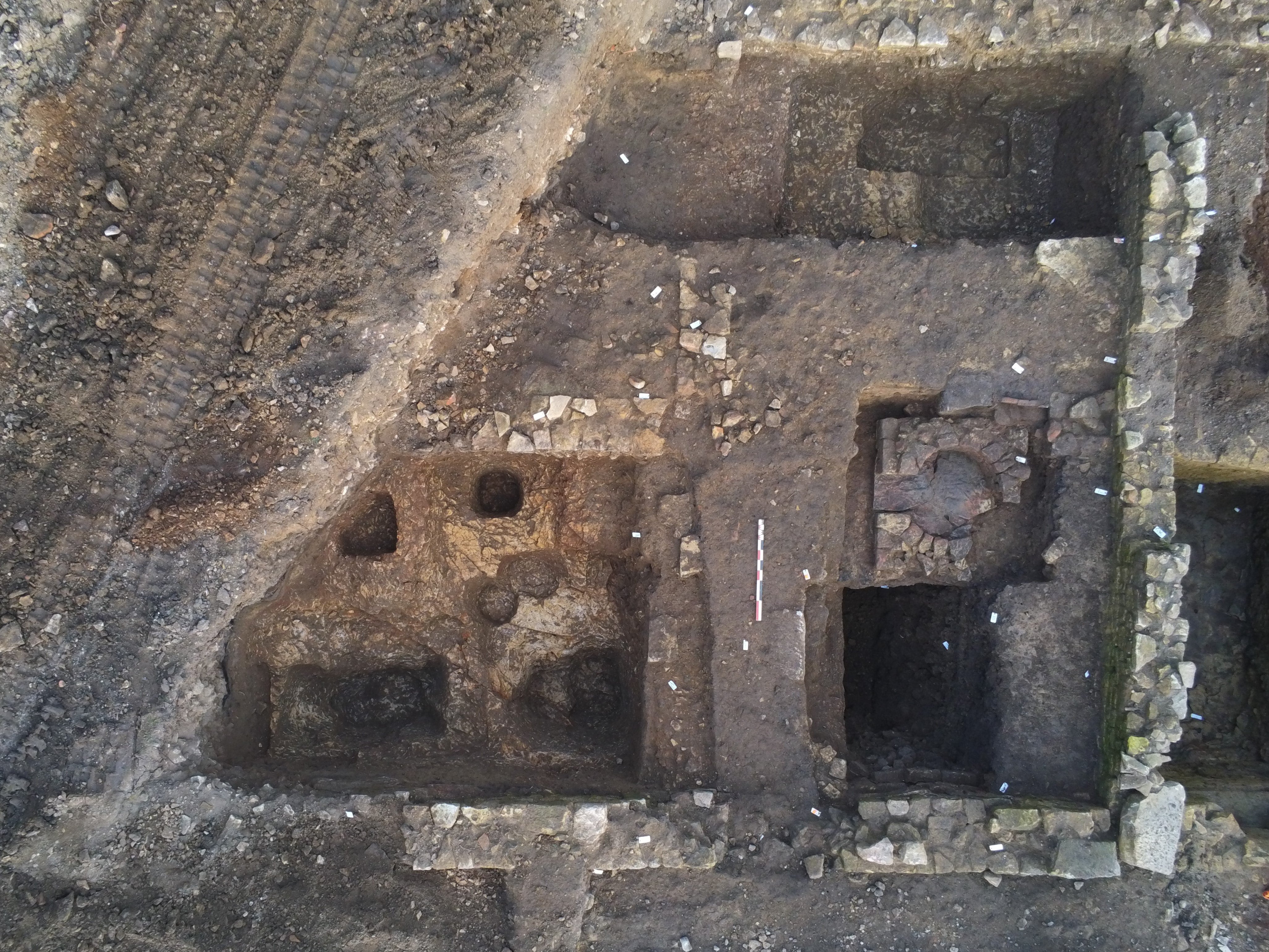 Yacimiento visto desde el aire