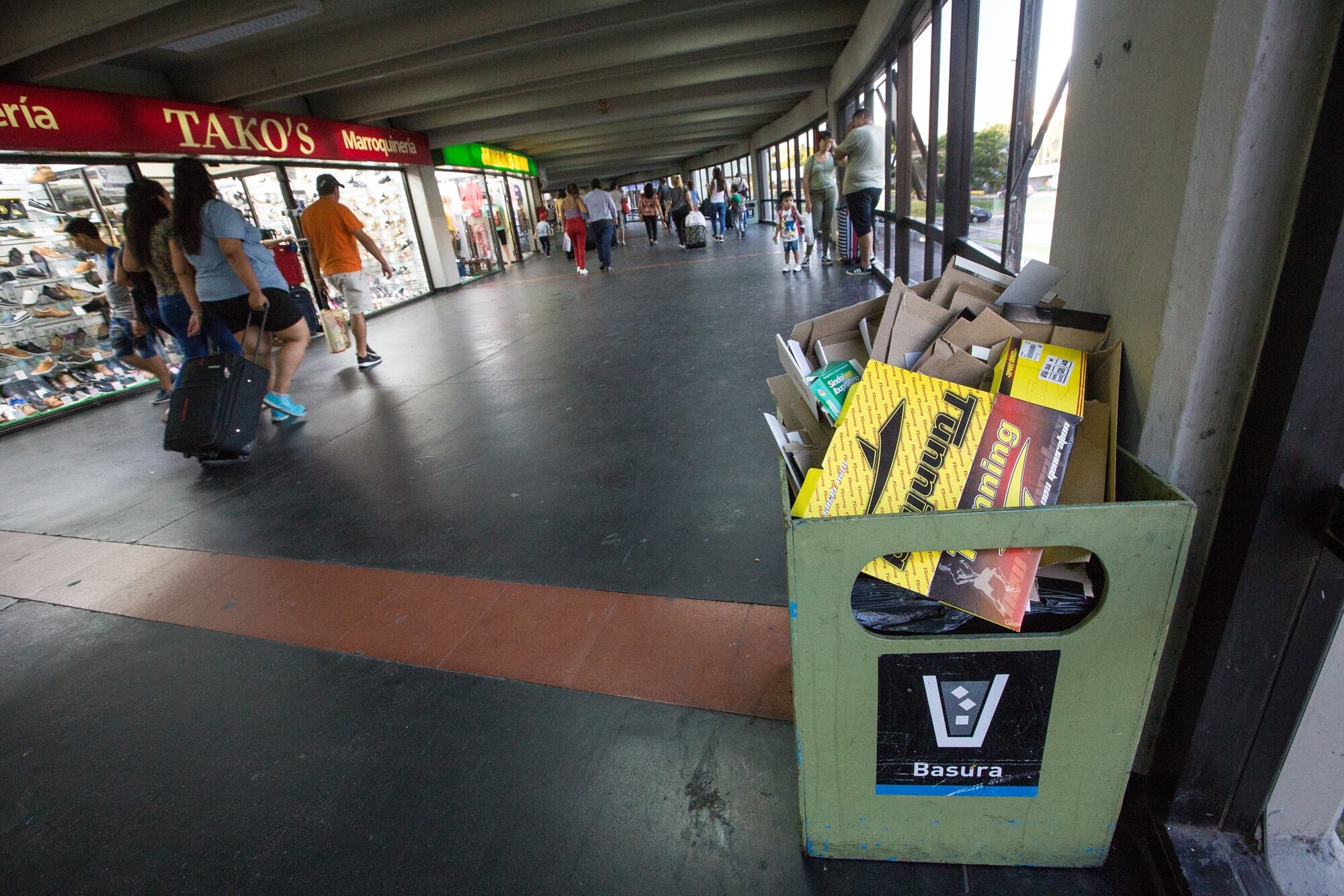 La terminal de ómnibus de Retiro