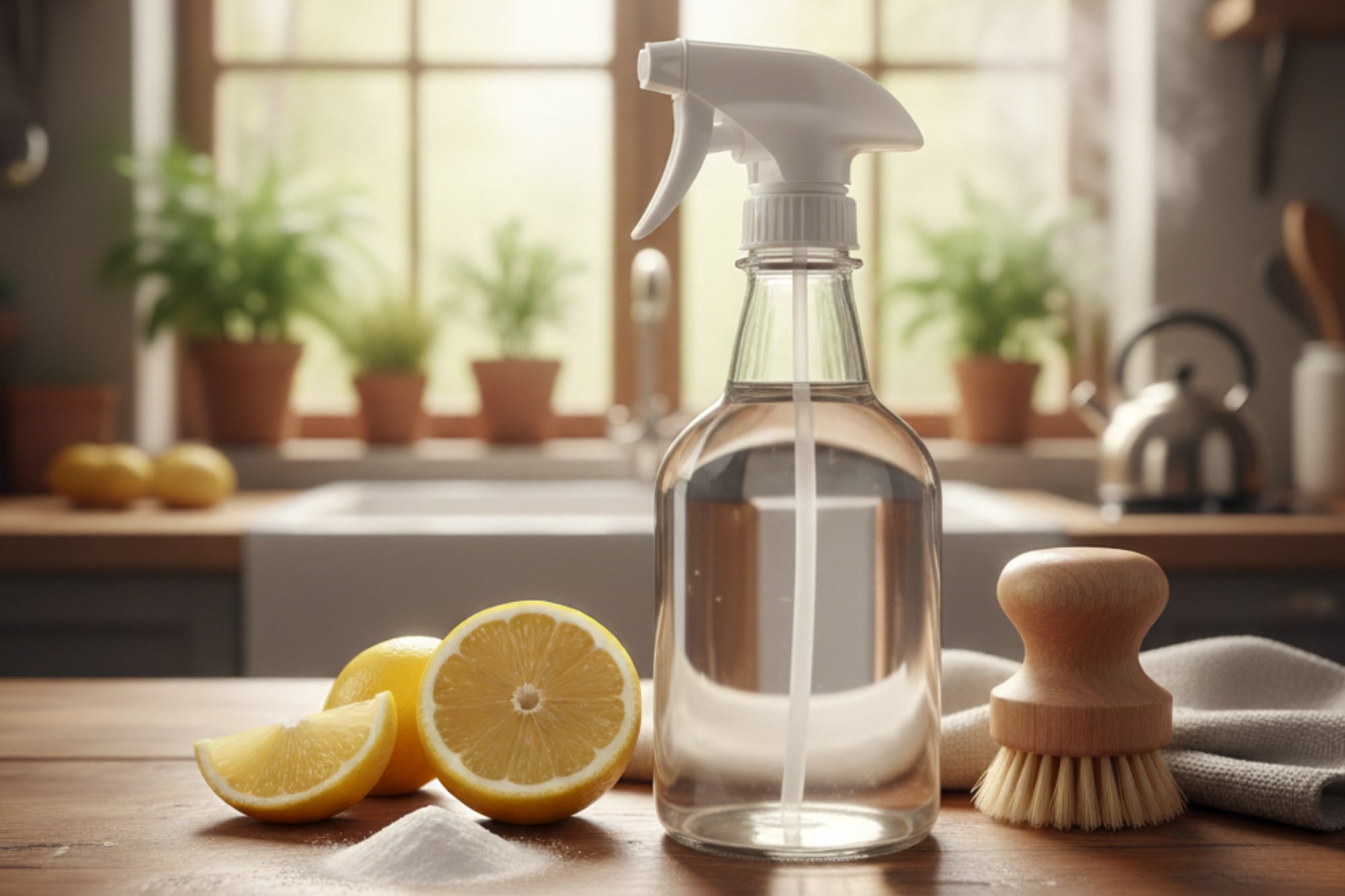 Vinagre y sal, es una de las fórmulas secretas para la limpieza del hogar