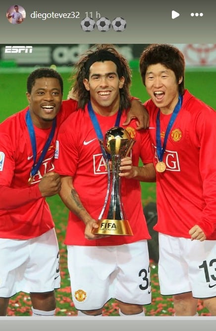 Diego Tévez, hermano de Carlitos Tévez, recordó la travesia de los exjugadores en Manchester United
