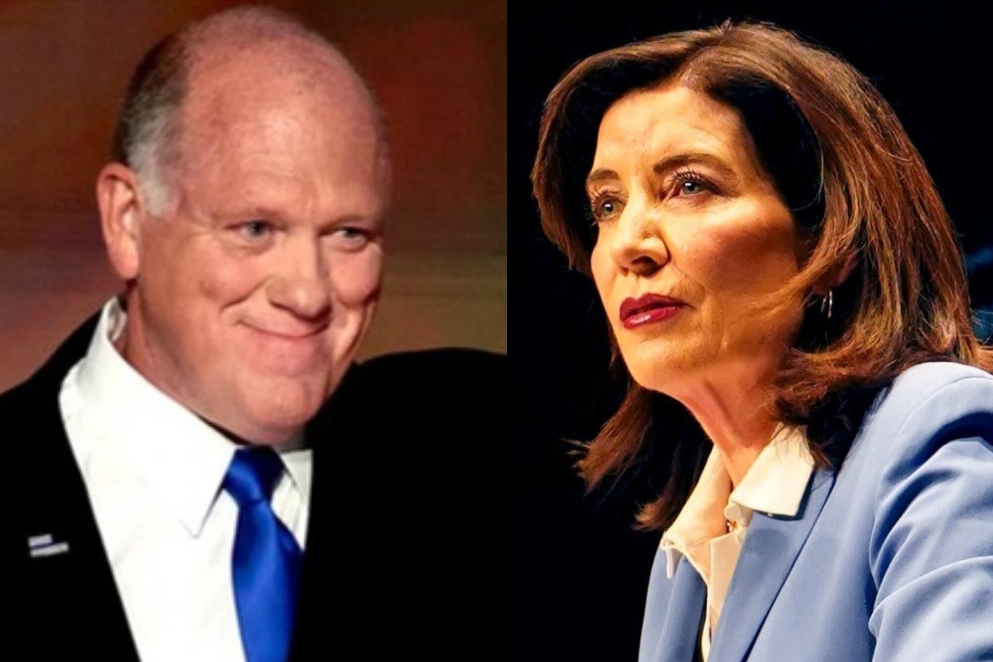 Hochul responde al zar de la frontera Tom Homan: “Nueva York entregó 1600 criminales convictos al ICE”