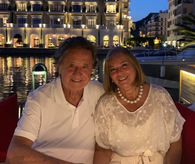 Gachi Ferrari y Lando Simonetti en uno de sus viajes (Foto: Gentileza Gachi Ferrari)