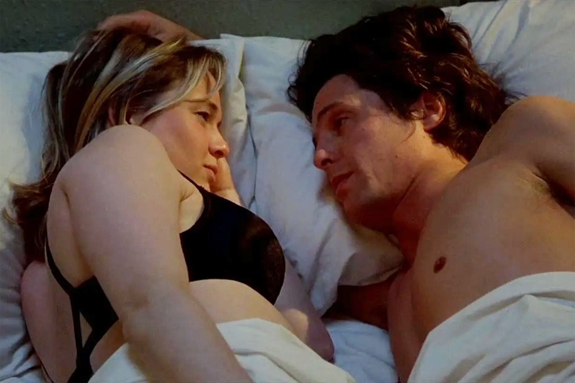 Renée Zellweger y Hugh Grant en una escena durante la primera entrega de la saga