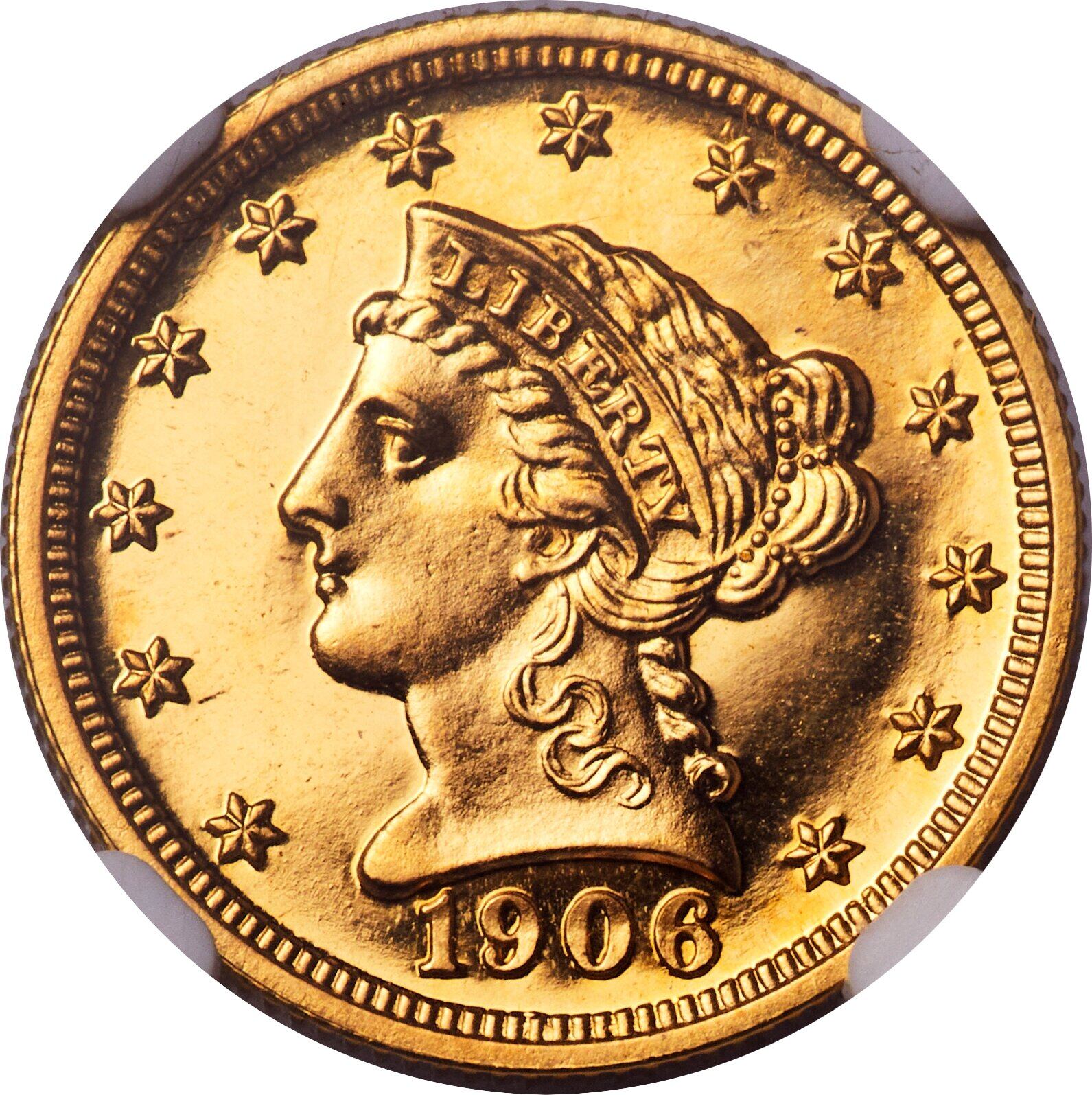 Se cree que se acuñaron más de 176 mil monedas de circulación regular de las de 1906; sin embargo únicamente 160 recibieron el acabado proof especial