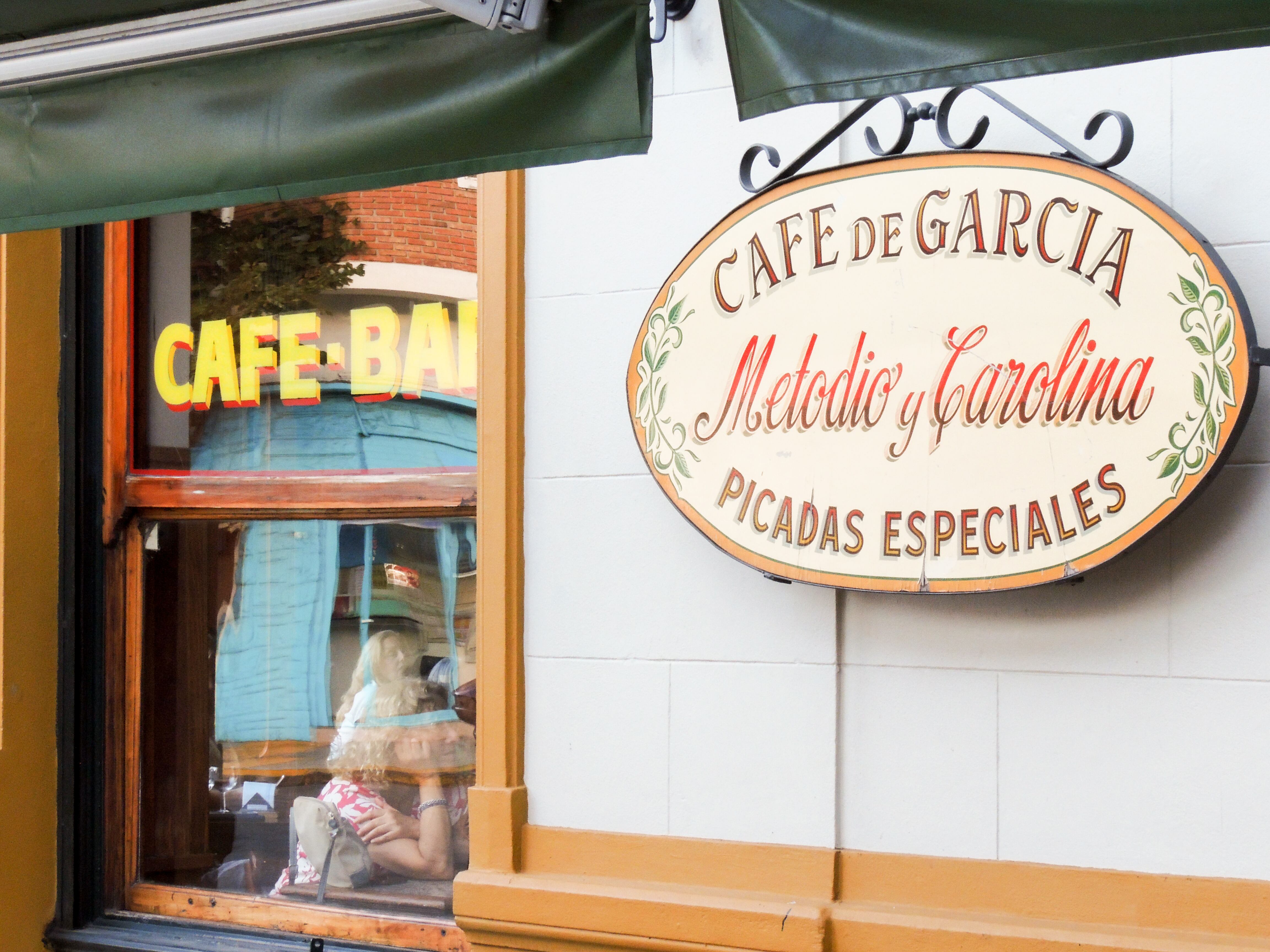Café de García, un ícono local y punto de encuentro.