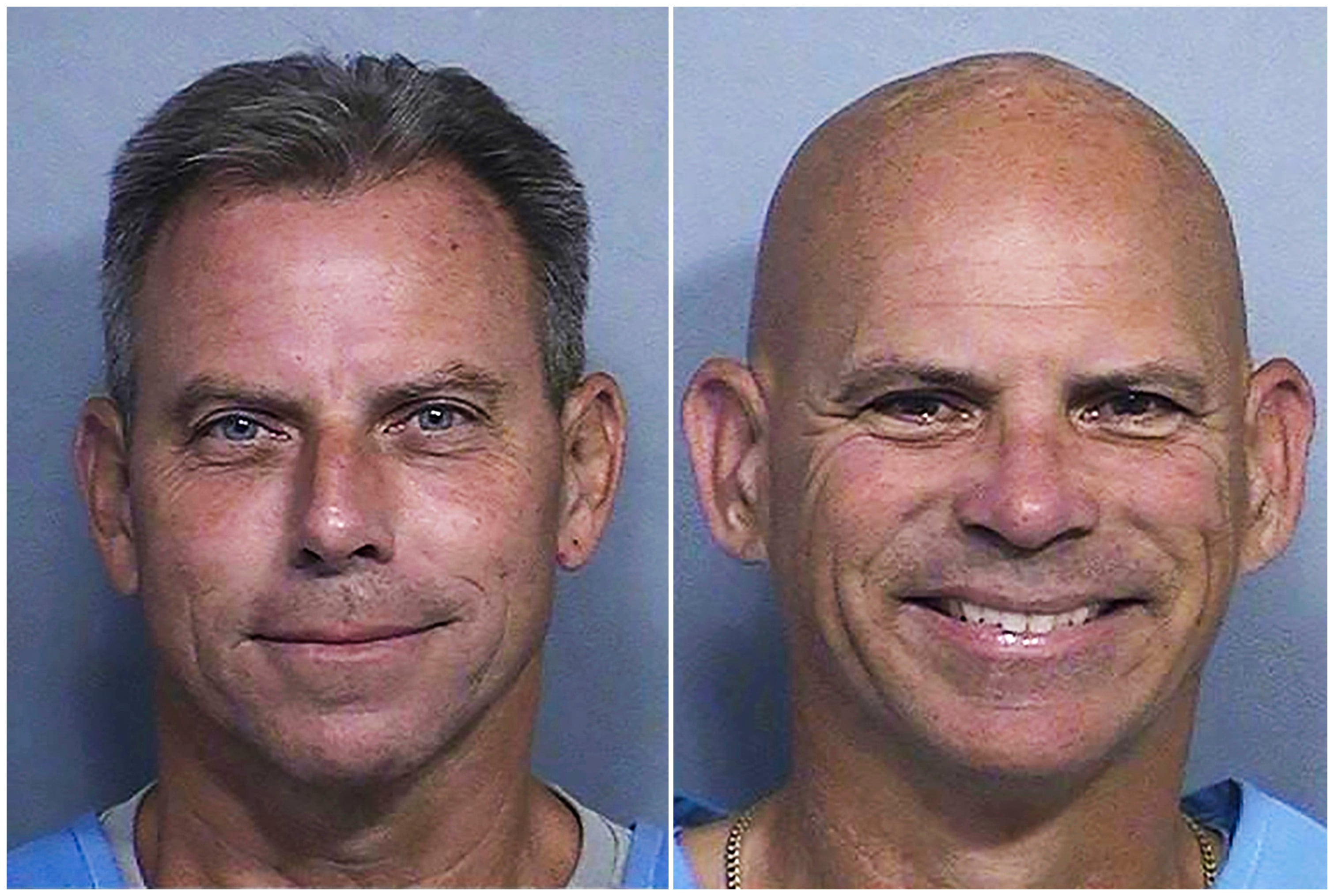 Erik Menendez, a la izquierda, y Lyle Menéndez