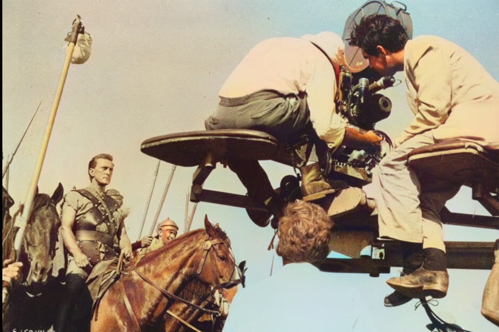 Kirk Douglas amenazó a Stanley Kubrick con su caballo para obligarlo a filmar una de las escenas más famosas de Espartaco