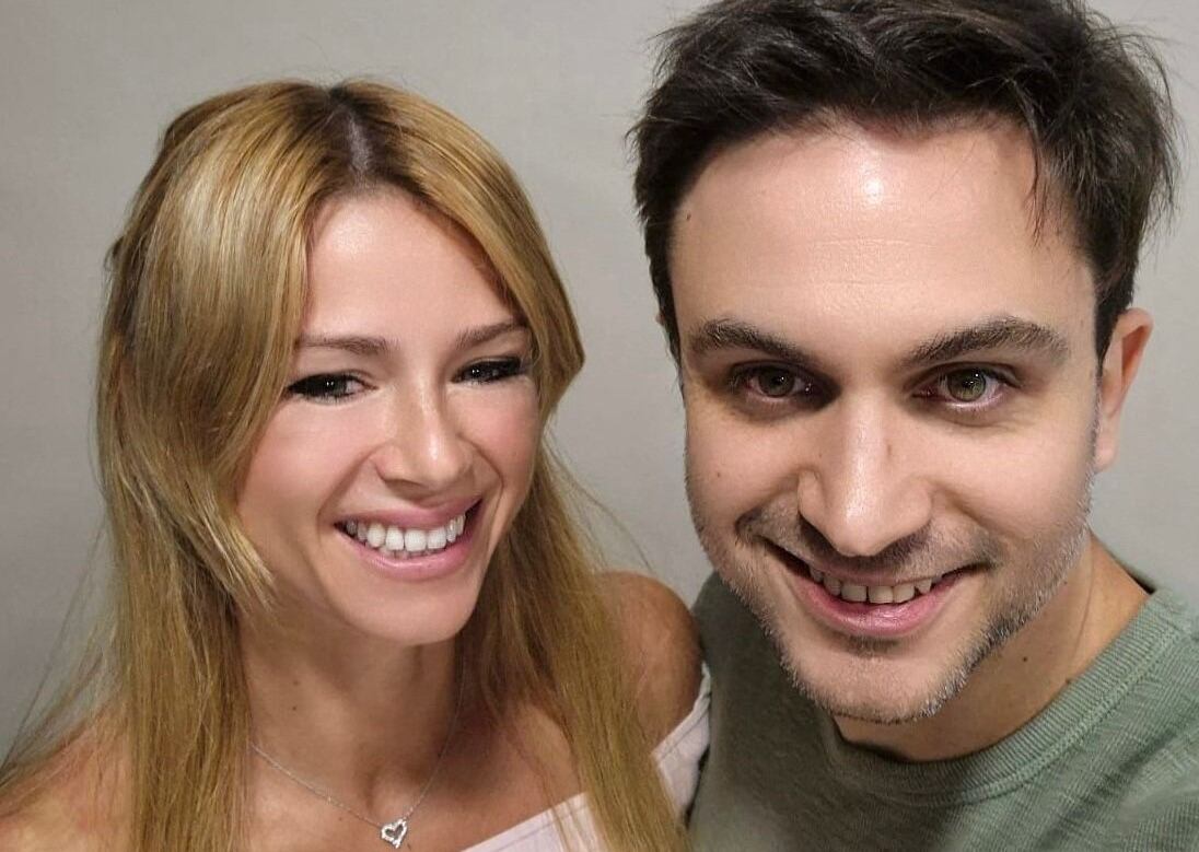 Ramiro Marra y su novia, Camila Giorgi