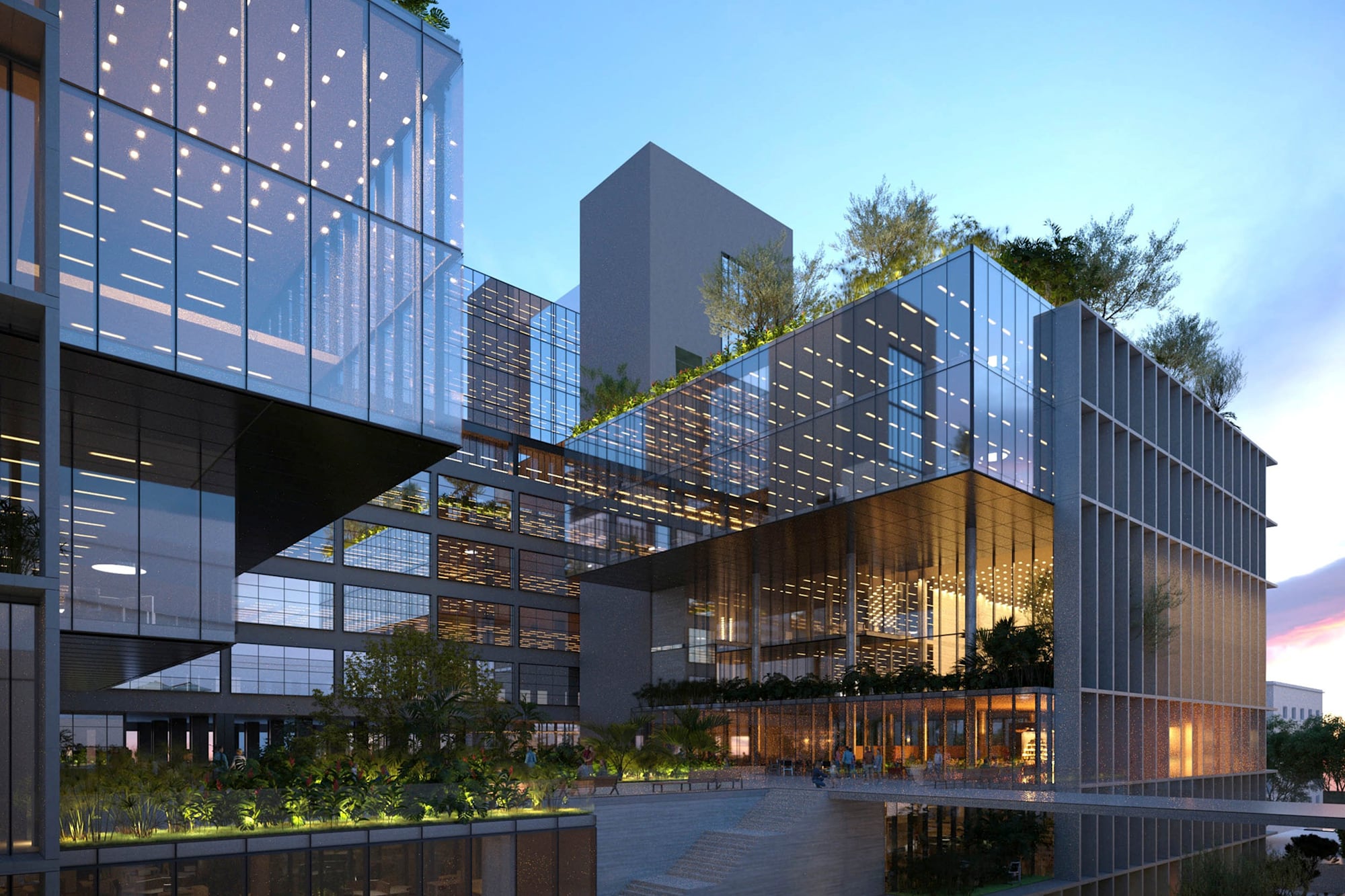 El nuevo edificio se integrará como una ampliación del complejo Zetta