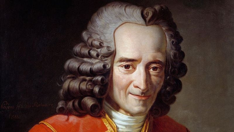Voltaire es reconocido como una de las figuras más influyentes de la Ilustración