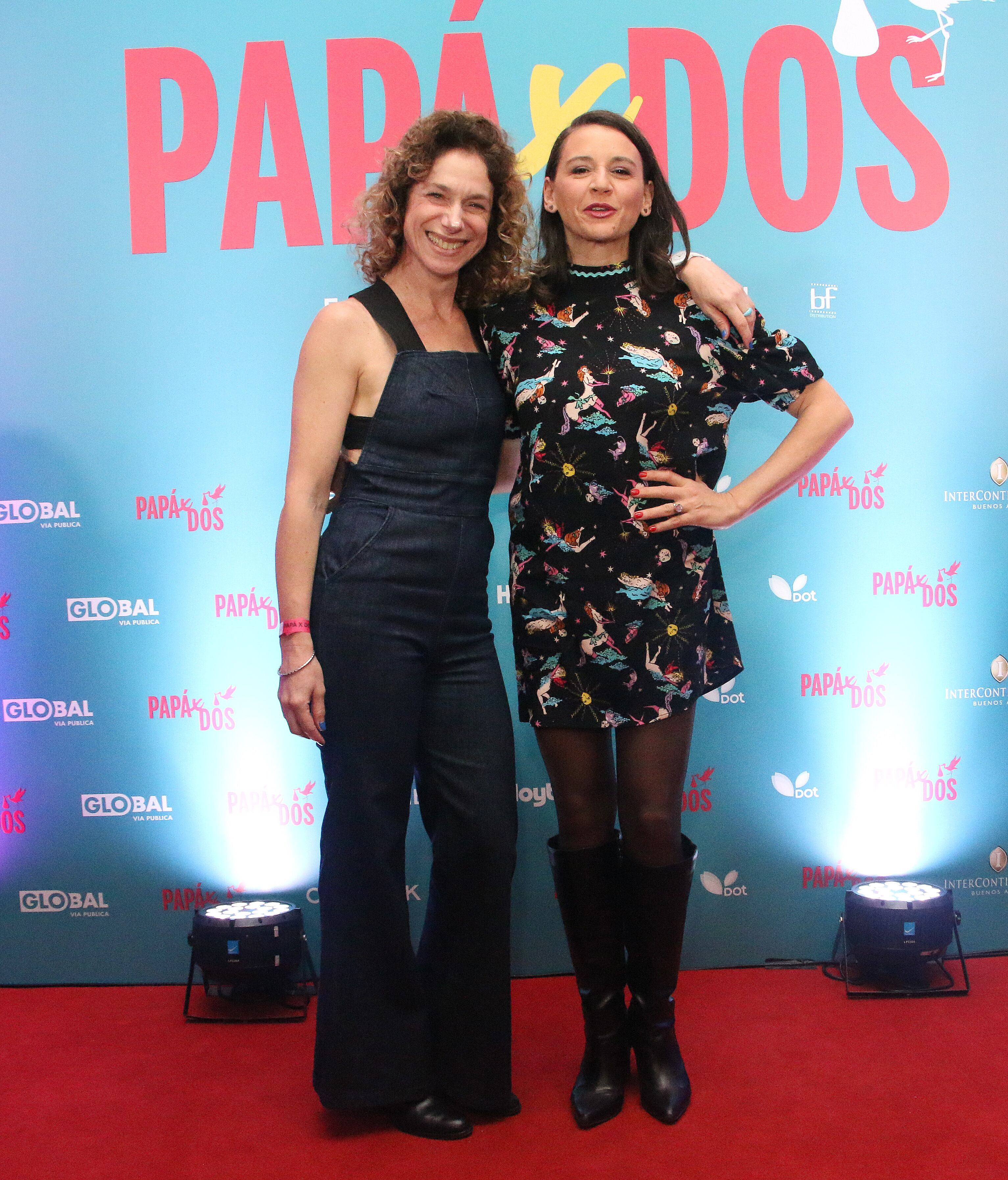Verónica Pelaccini y Laura Azcurra fueron otras de las famosas actrices que apoyaron el preestreno de la película