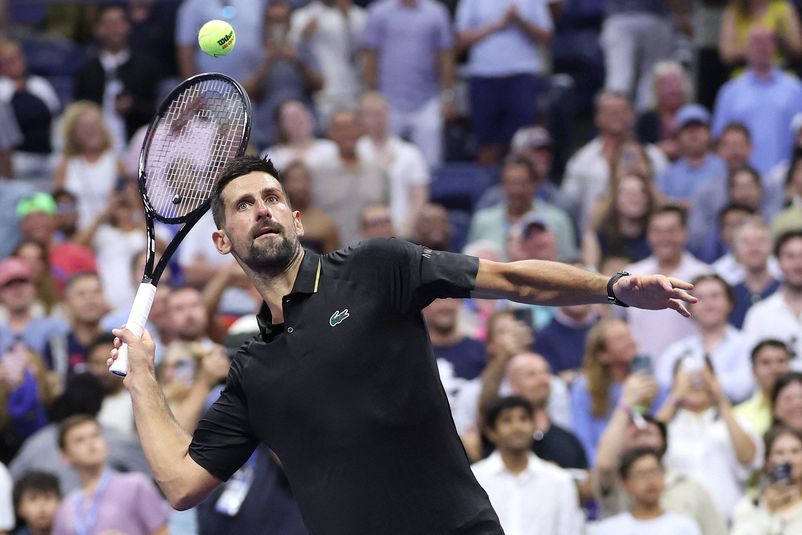 Novak Djokovic se medirá con Cameron Norrie, el vencedor de Francisco Comesaña en el Abierto de Estados Unidos.
