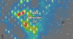 Hay alerta naranja y amarilla por tormentas para este domingo 8 de marzo: las provincias afectadas