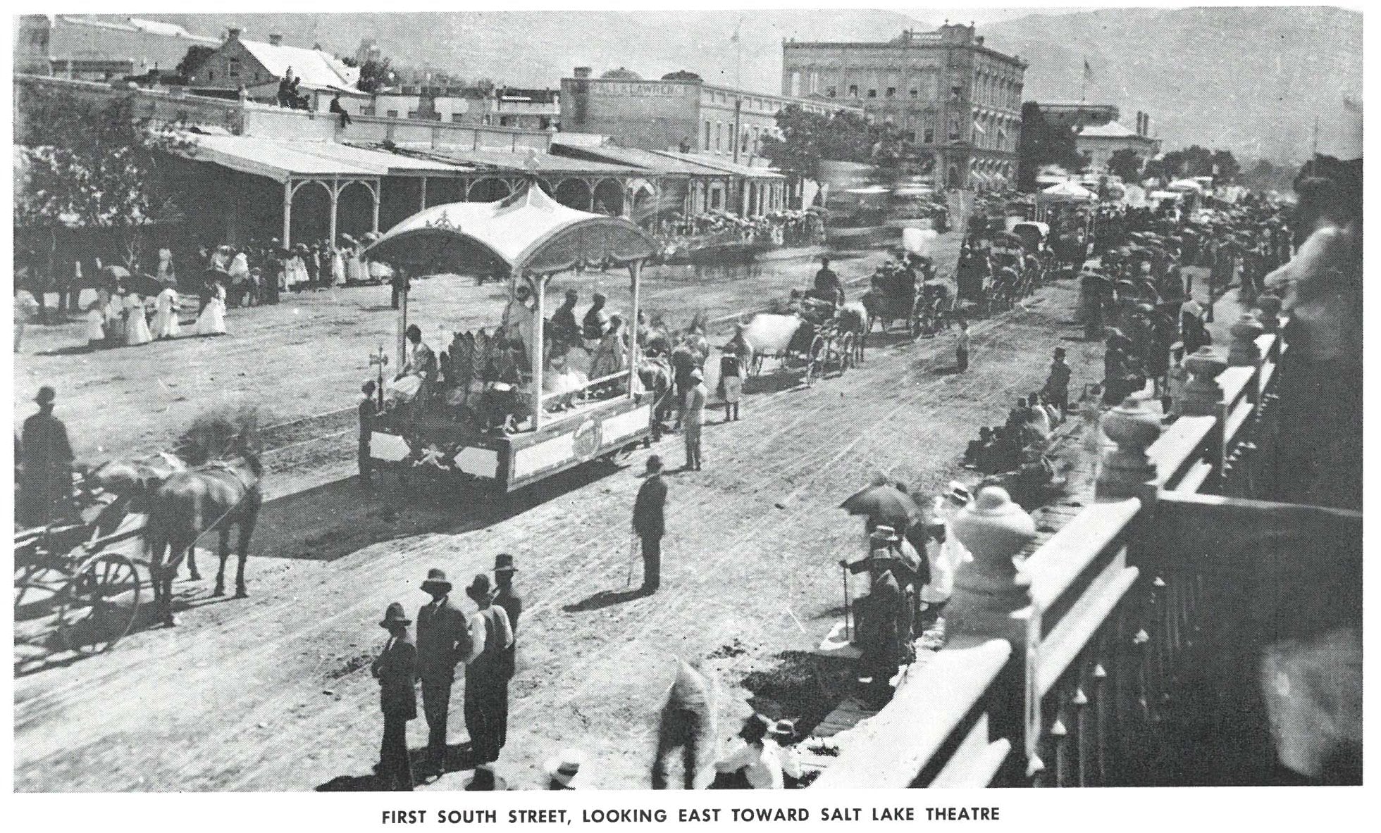 Los mormones fundaron Salt Lake City tras ser desplazados y amenazados (National Society of the Sons of Utah Pioneers)