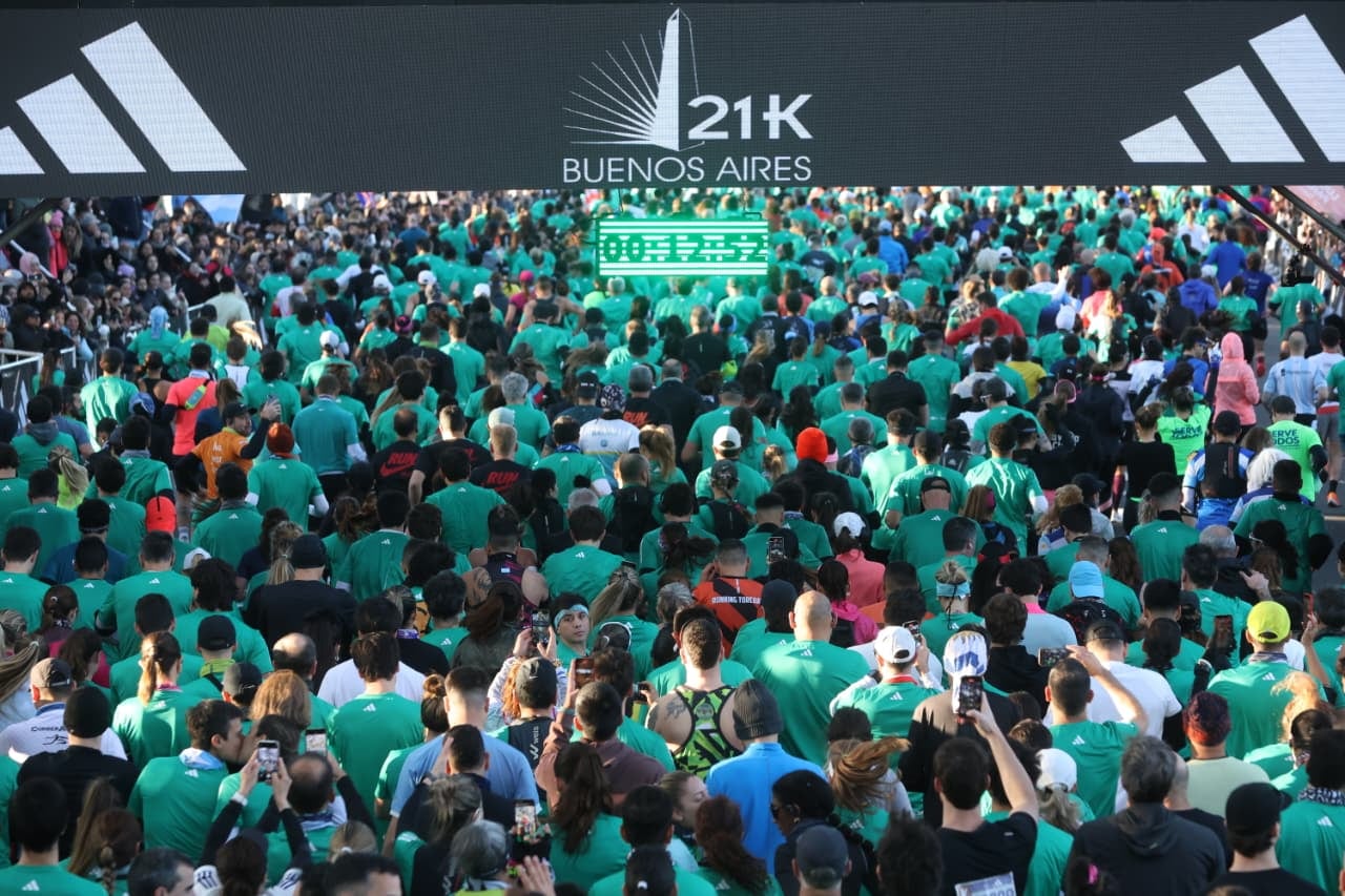 Media Maratón 21K de Buenos Aires.