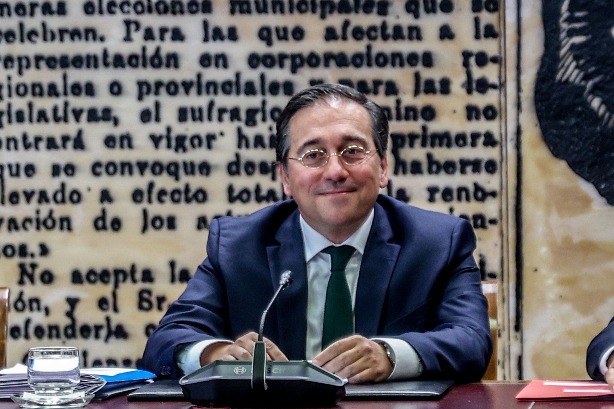 El ministro de Asuntos Exteriores, Unión Europea y Cooperación español, José Manuel Albares