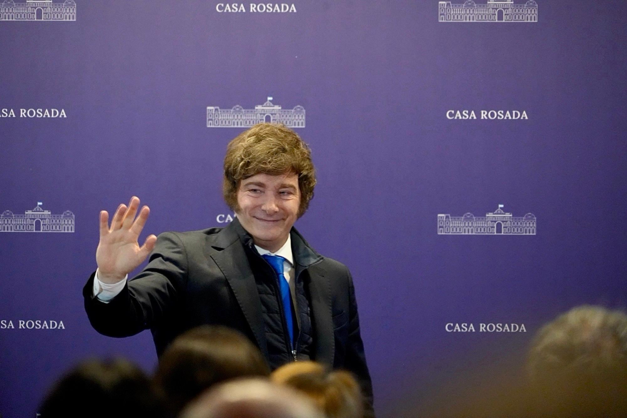 Javier Milei llegó a Miami para hablar en un foro global y participar de una gala conservadora