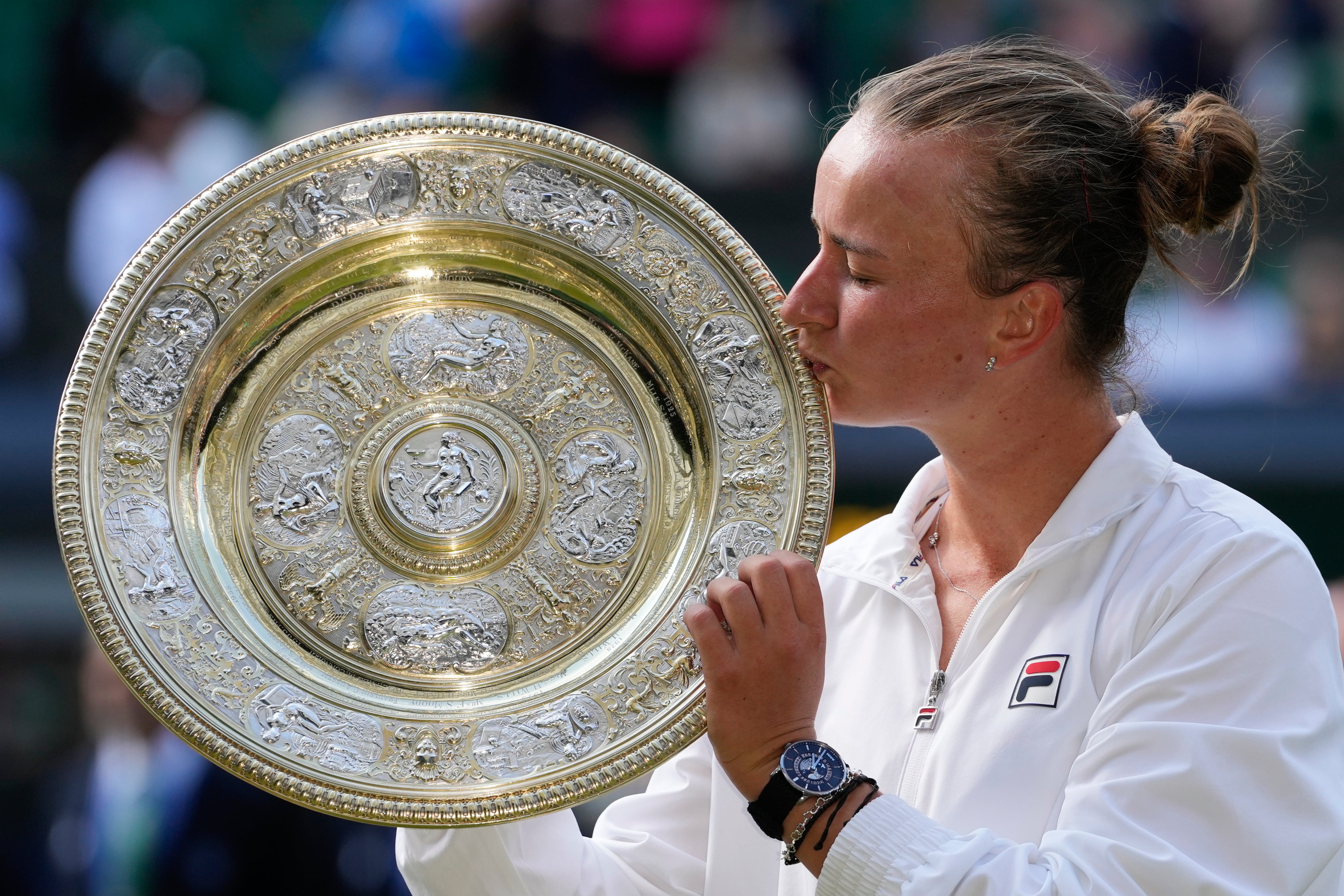 Barbora Krejcikova fue la última checa que ganó el título en Wimbledon