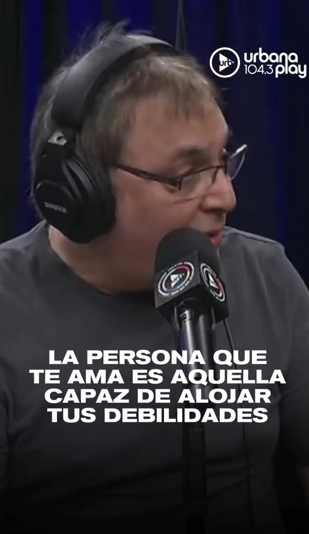 Gabriel Rolón analizó la importancia de la vulnerabilidad dentro de los vínculos sentimentales profundos