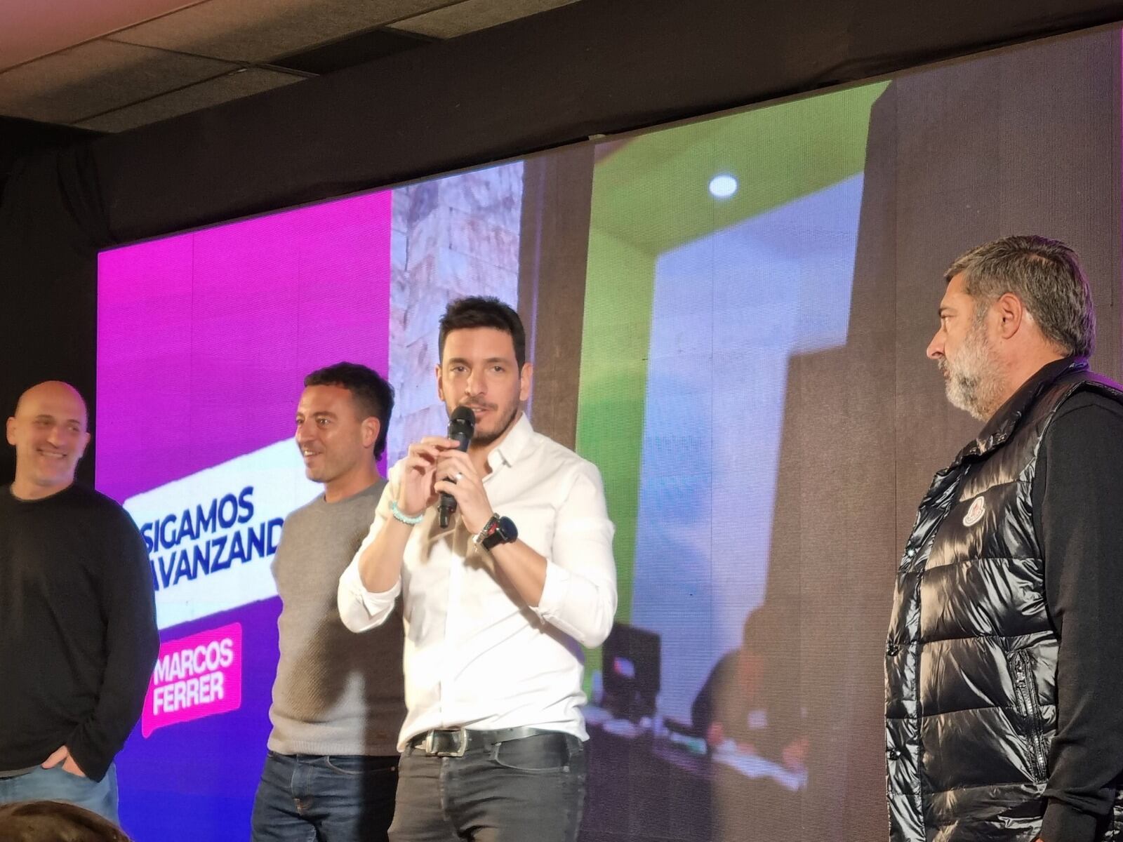 Emiliano Yacobitti y Daniel Angelici