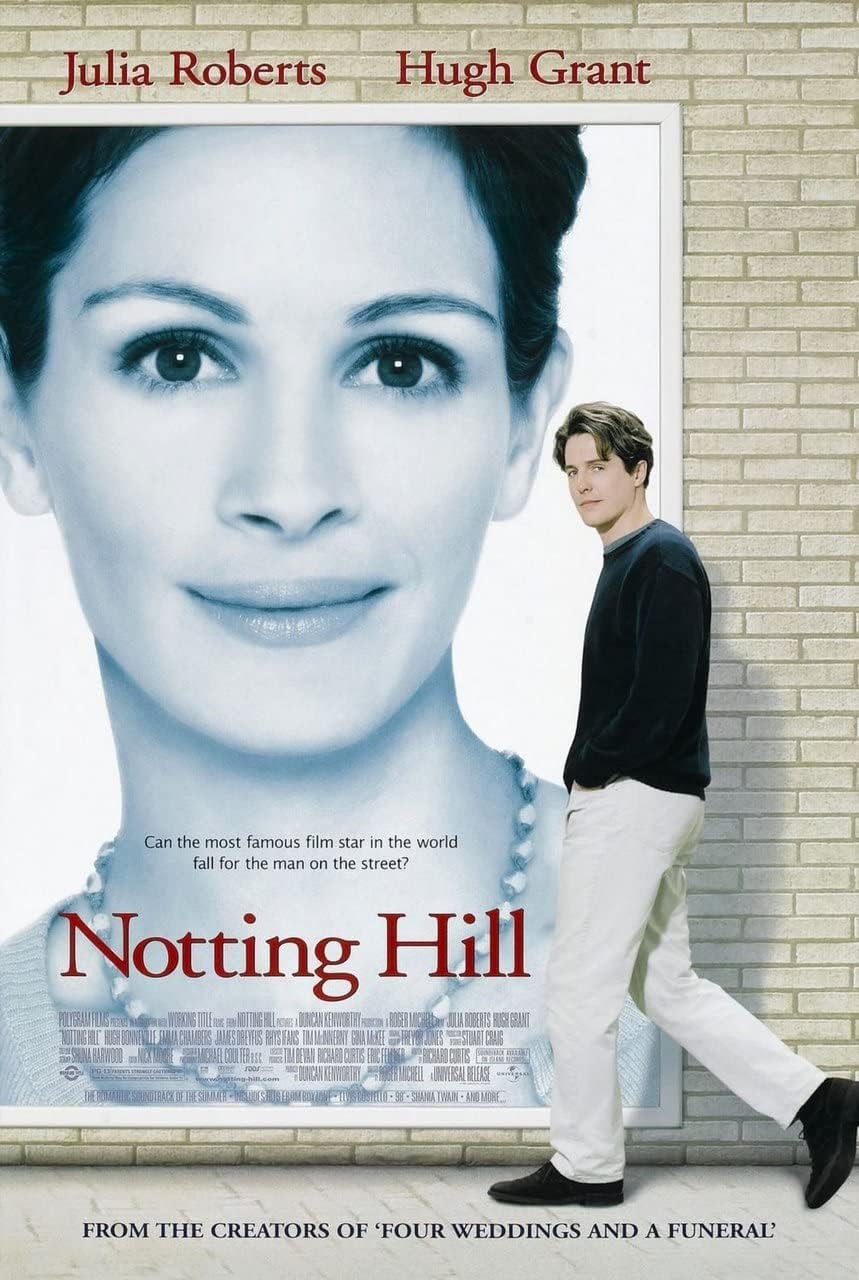 El póster oficial de la película Notting Hill