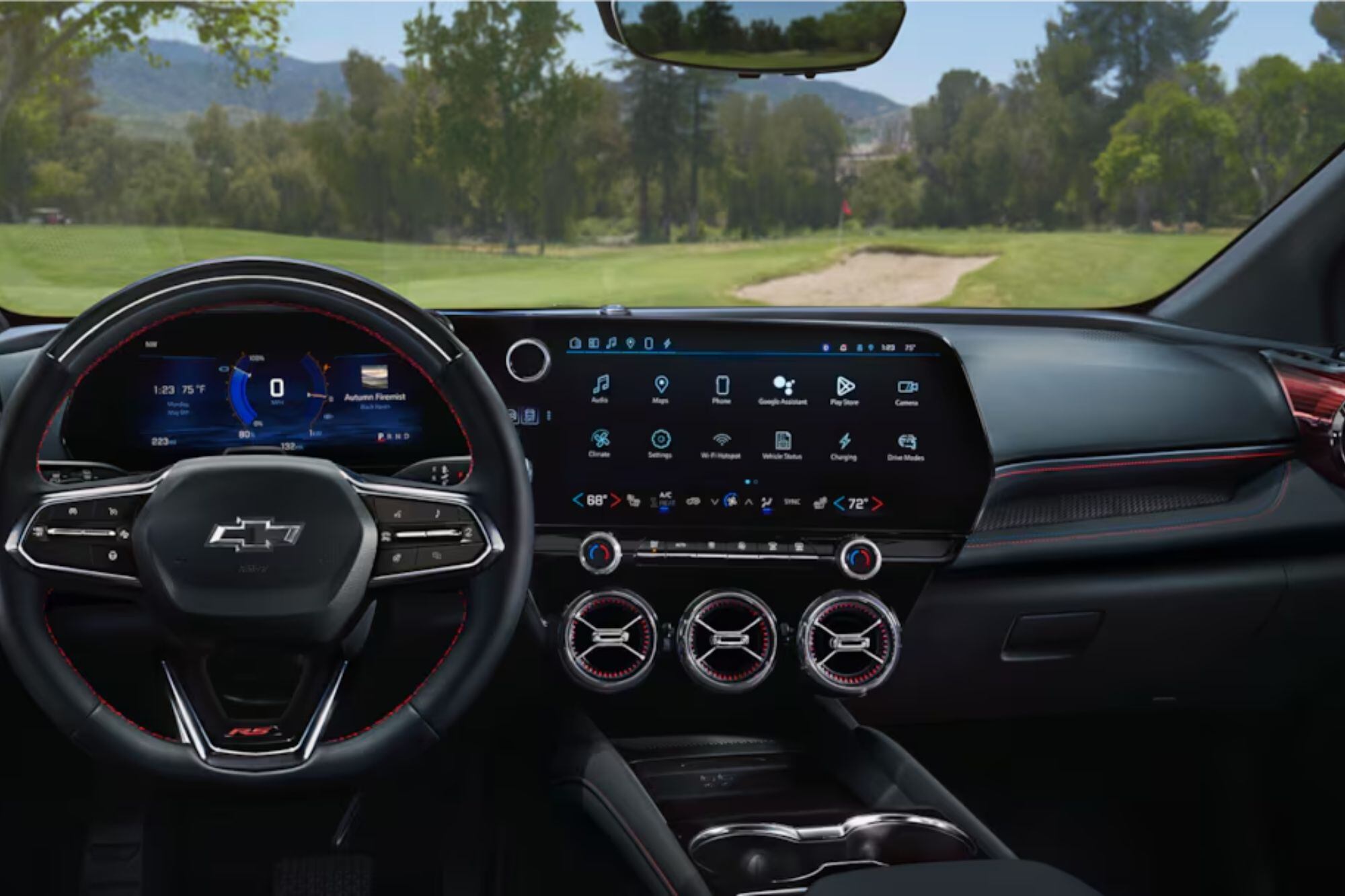 El modelo Chevrolet Blazer EV tiene una gran tecnología de infoentretenimiento (Foto: Chevrolet)