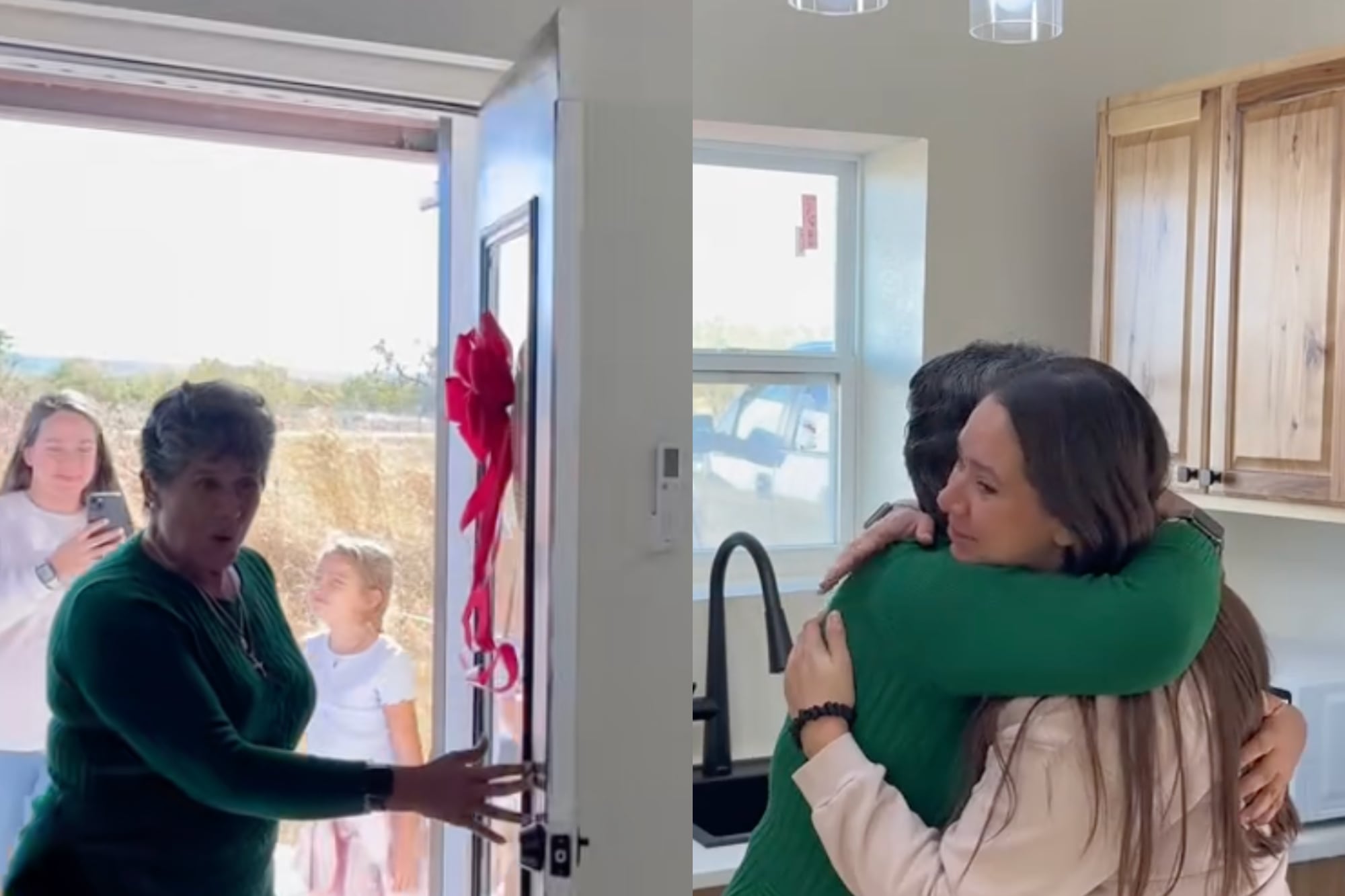 En Texas: construyeron una minicasa de 33.000 dólares para su madre en ocho semanas y revelan los retos