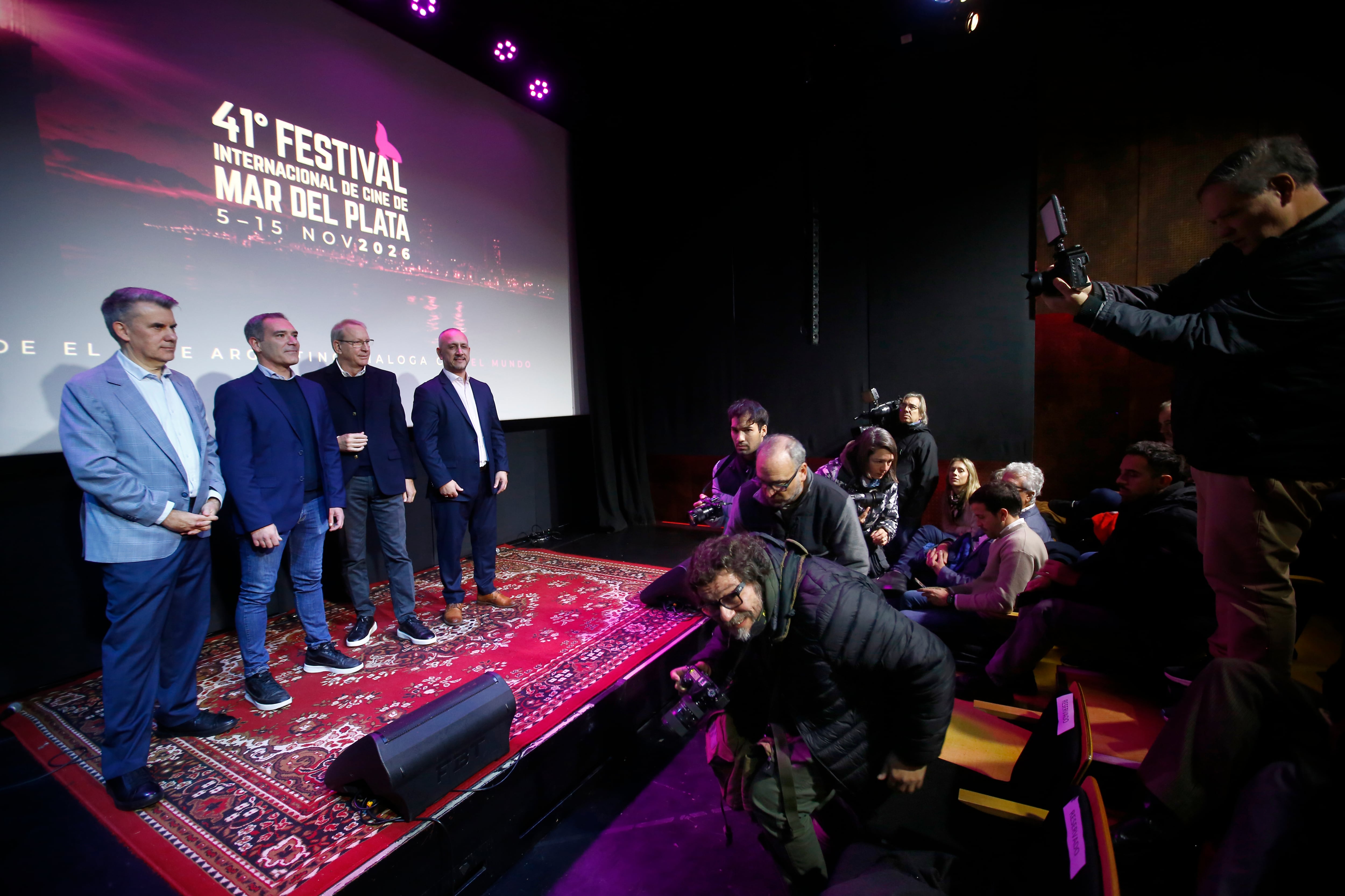 “Mar del Plata tiene cada año una fecha en el fixture de la Fórmula 1 de la cultura mundial, que es nuestro Festival Internacional de Cine, al que nosotros acompañamos con entusiasmo”, dijo Fernando Álvarez, presidente de Fundación Global