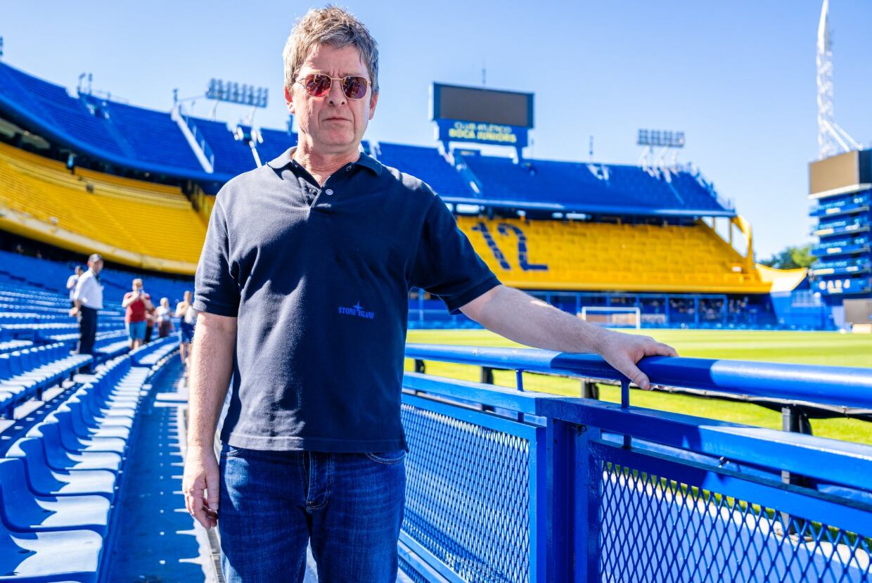 Noel Gallagher en la Bombonera