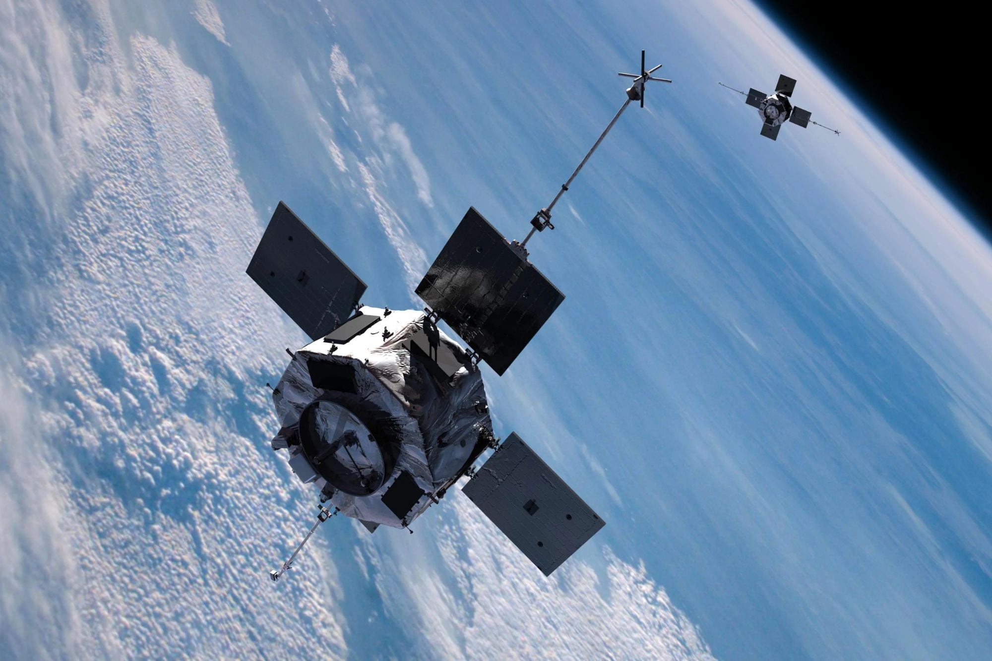 El mapa se pudo hacer a partir de los registros de 19 satélites