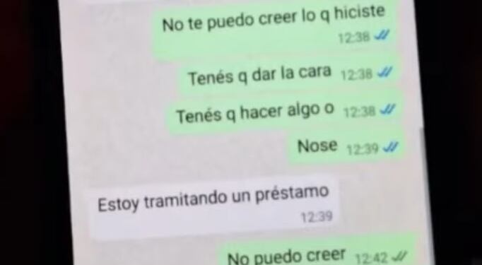 Enríquez sostuvo que para devolver el dinero pidió un préstamos