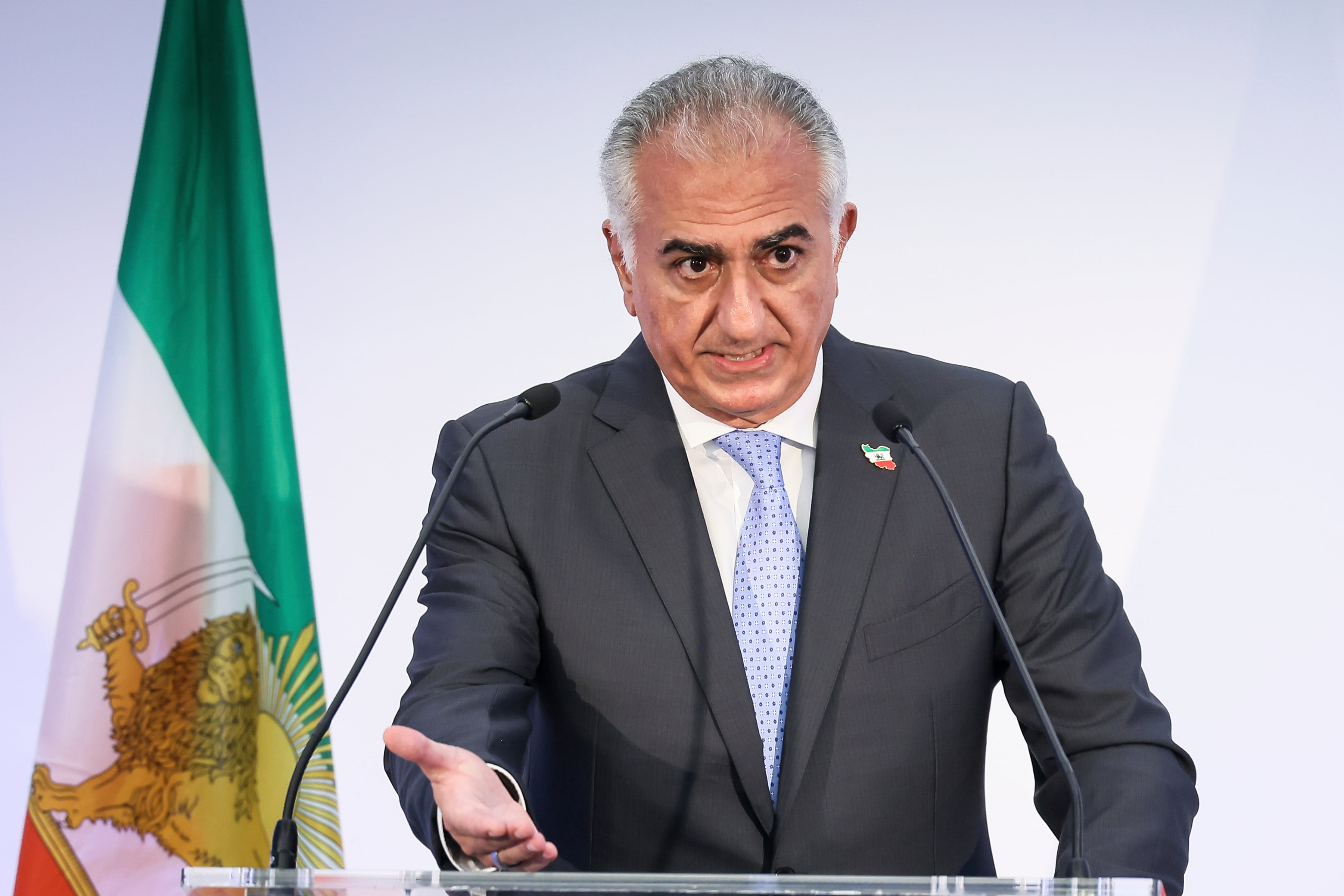 Reza Pahlavi, hijo del derrocado sha de Irán Mohammad Reza Pahlavi