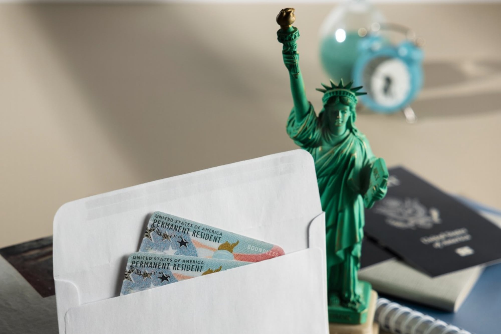 La green card es clave para residir legalmente en Estados Unidos