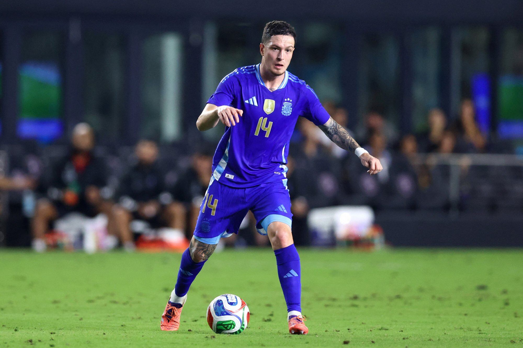 Aníbal Moreno y su estreno en la selección: el volante de Palmeiras tuvo un ciclo en la Sub 20 en 2019 y ahora se ilusiona con el Mundial 2026