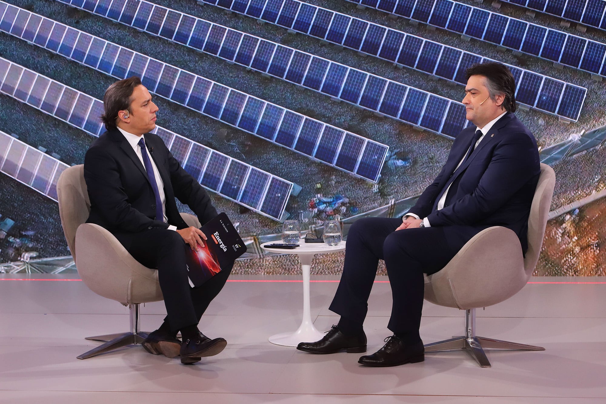 José Del Rio (LA NACION), junto a Daniel Dasso (EY Argentina)