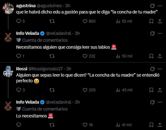 Las reacciones en redes sociales al encuentro entre Gastón Edul y Eduardo Aguirre