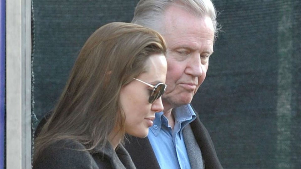 Angelina Jolie y Jon Voight