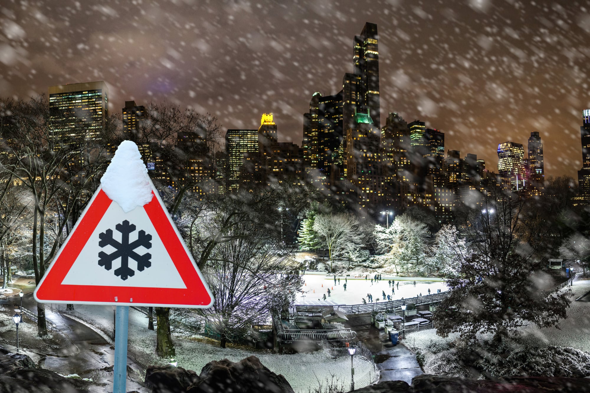 Cuántas pulgadas de nieve cayeron en Nueva York este fin de semana: la tormenta que adelanta el invierno